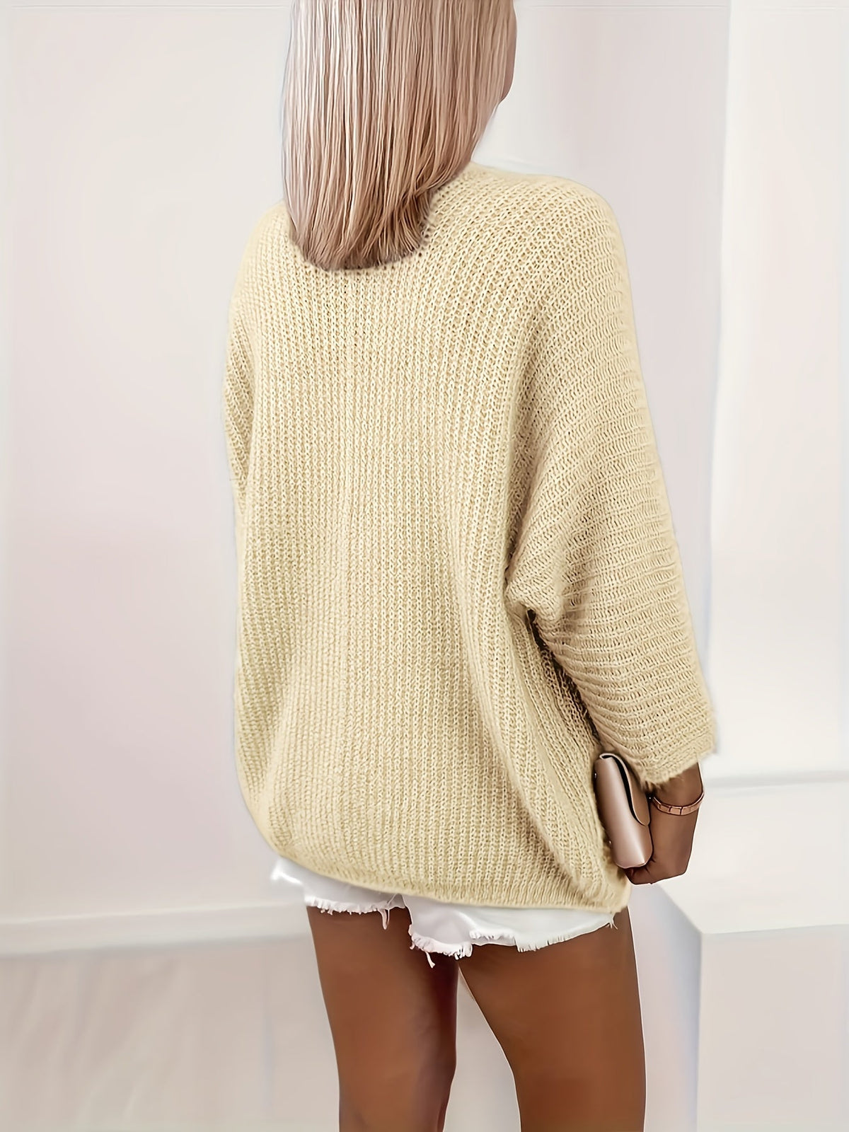 Heather | Elegant Chunky Open-Front Cardigan