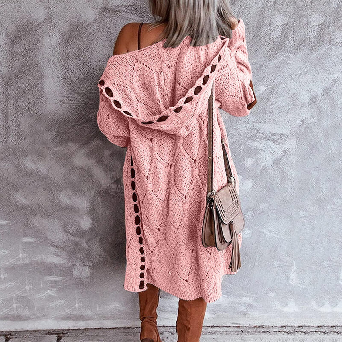 Amber | Cozy Chunky Longline Cardigan - Picela