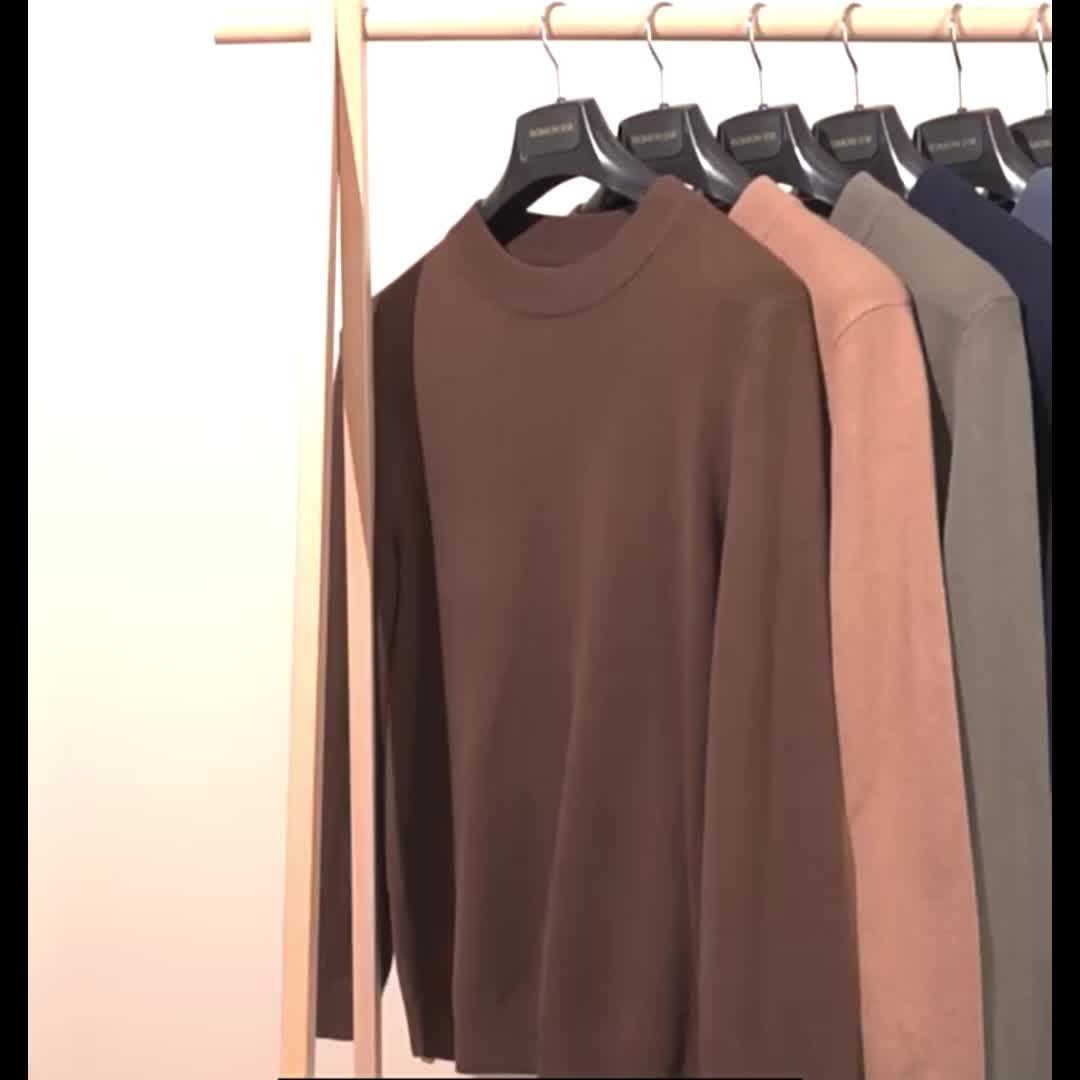 Jennifer | Elegant Mock-Neck Knit Sweater - Picela