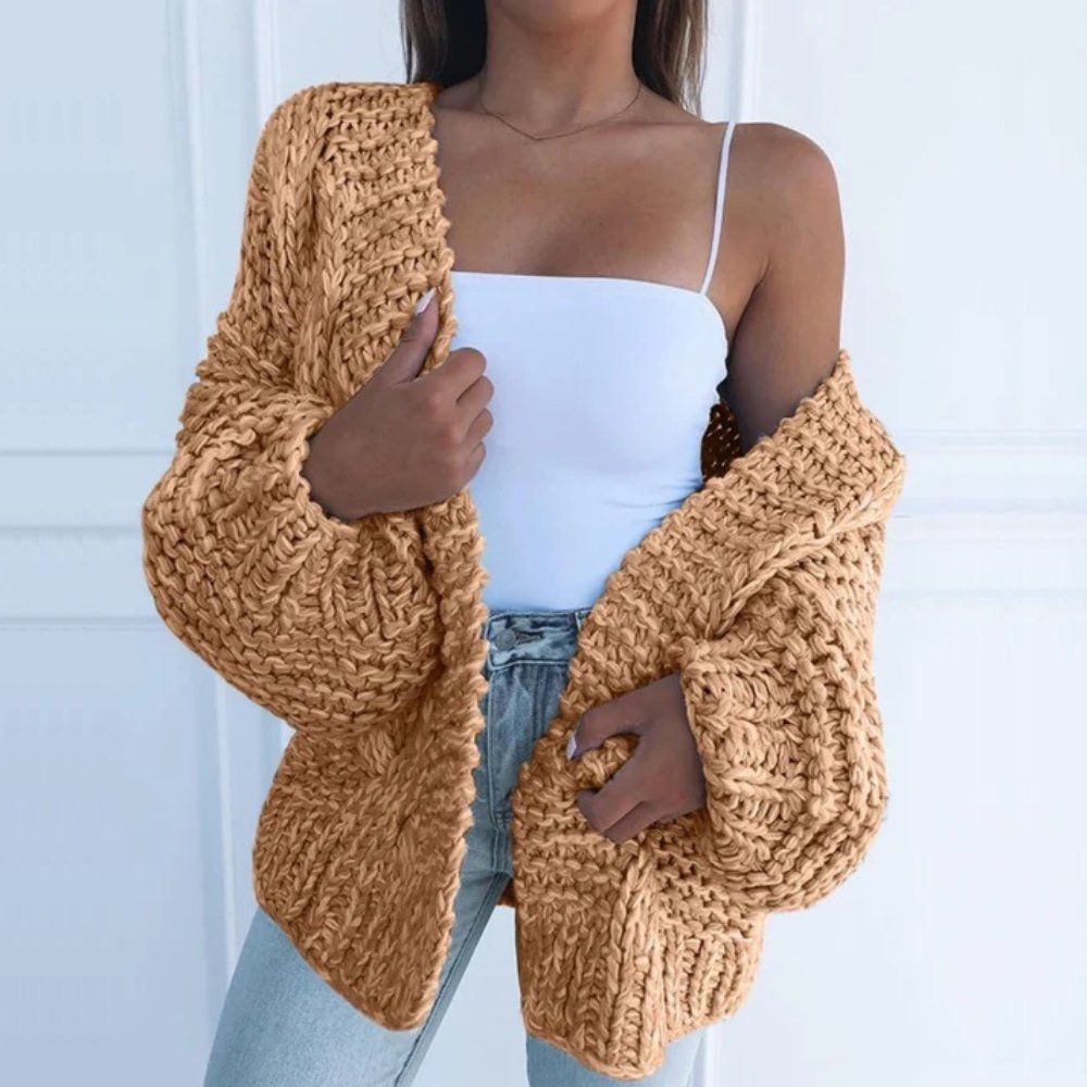 Cecily | Elegant Oversized Chunky Cardigan