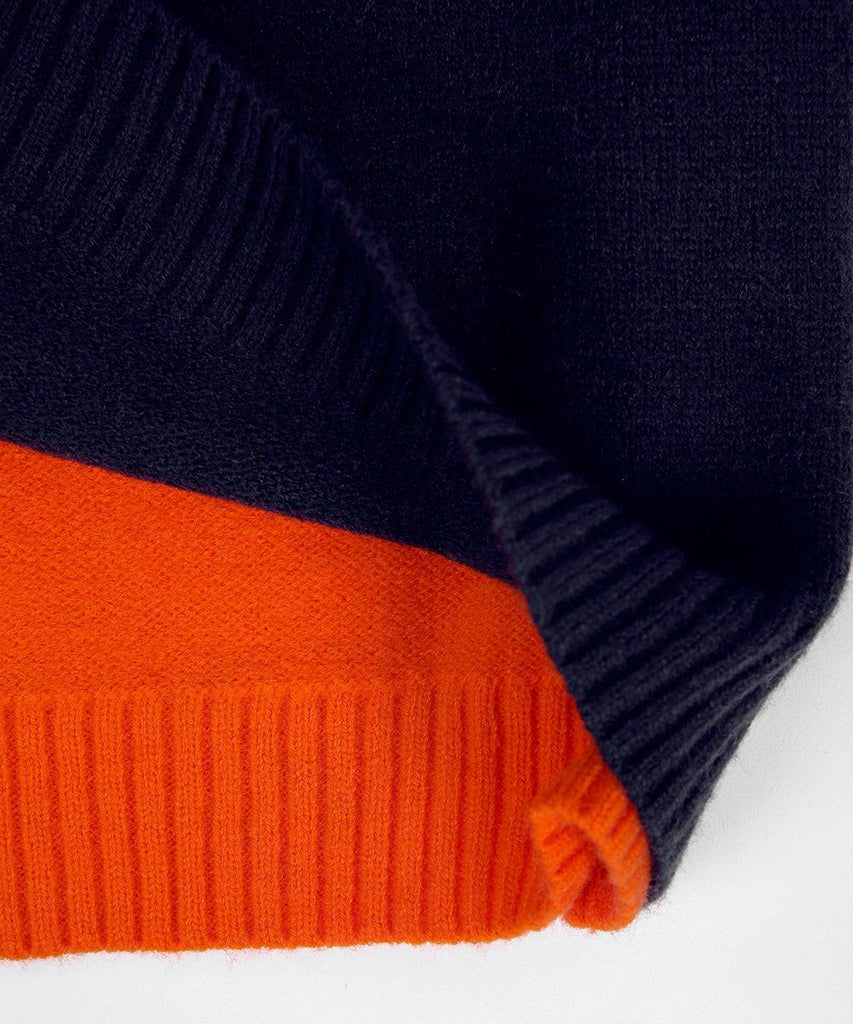 Lauren | Elegant Colorblock Crewneck Sweater - Picela