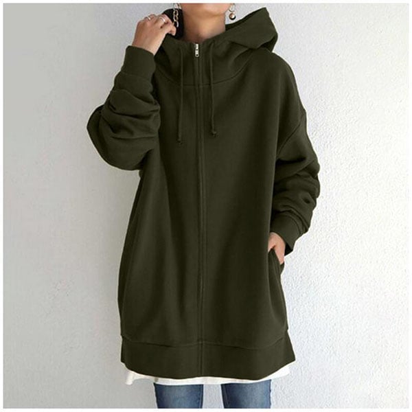 Rebecca | Cozy Oversized Fleece Jacket - Picela
