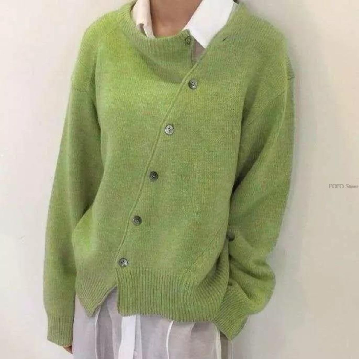 Sarah | Elegant Knit Button-Front Cardigan - Picela