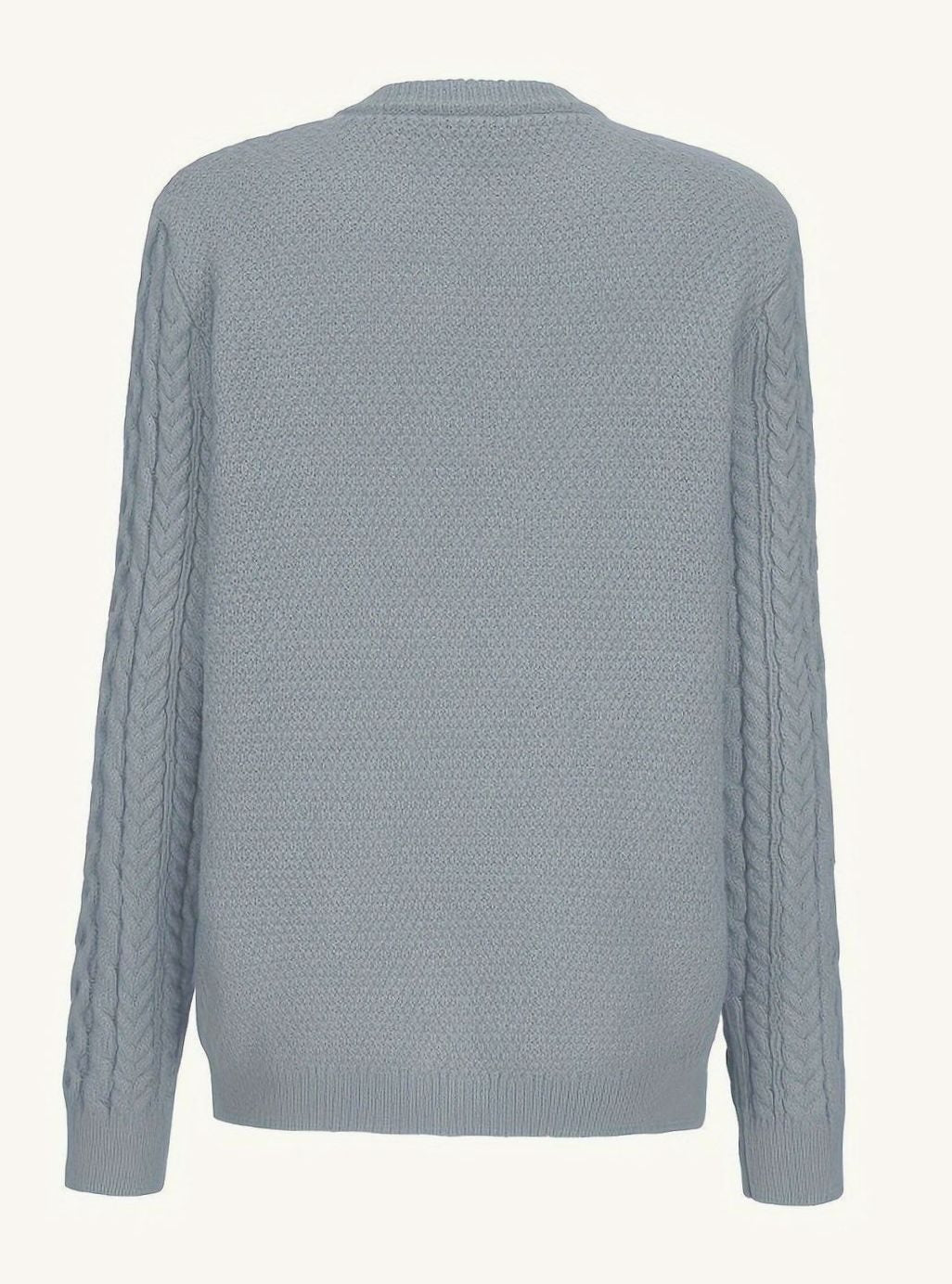 Victoria | Elegant Cable-Knit Button Cardigan
