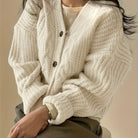 Danielle | Elegant Cable-Knit Chunky Cardigan