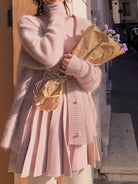 Iris | Soft Fuzzy Open-Front Cardigan