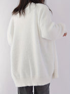 Iris | Soft Fuzzy Open-Front Cardigan