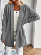 Jennifer | Elegant Open-Front Longline Cardigan