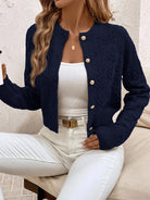 Danielle | Elegant Crochet Knit Cardigan