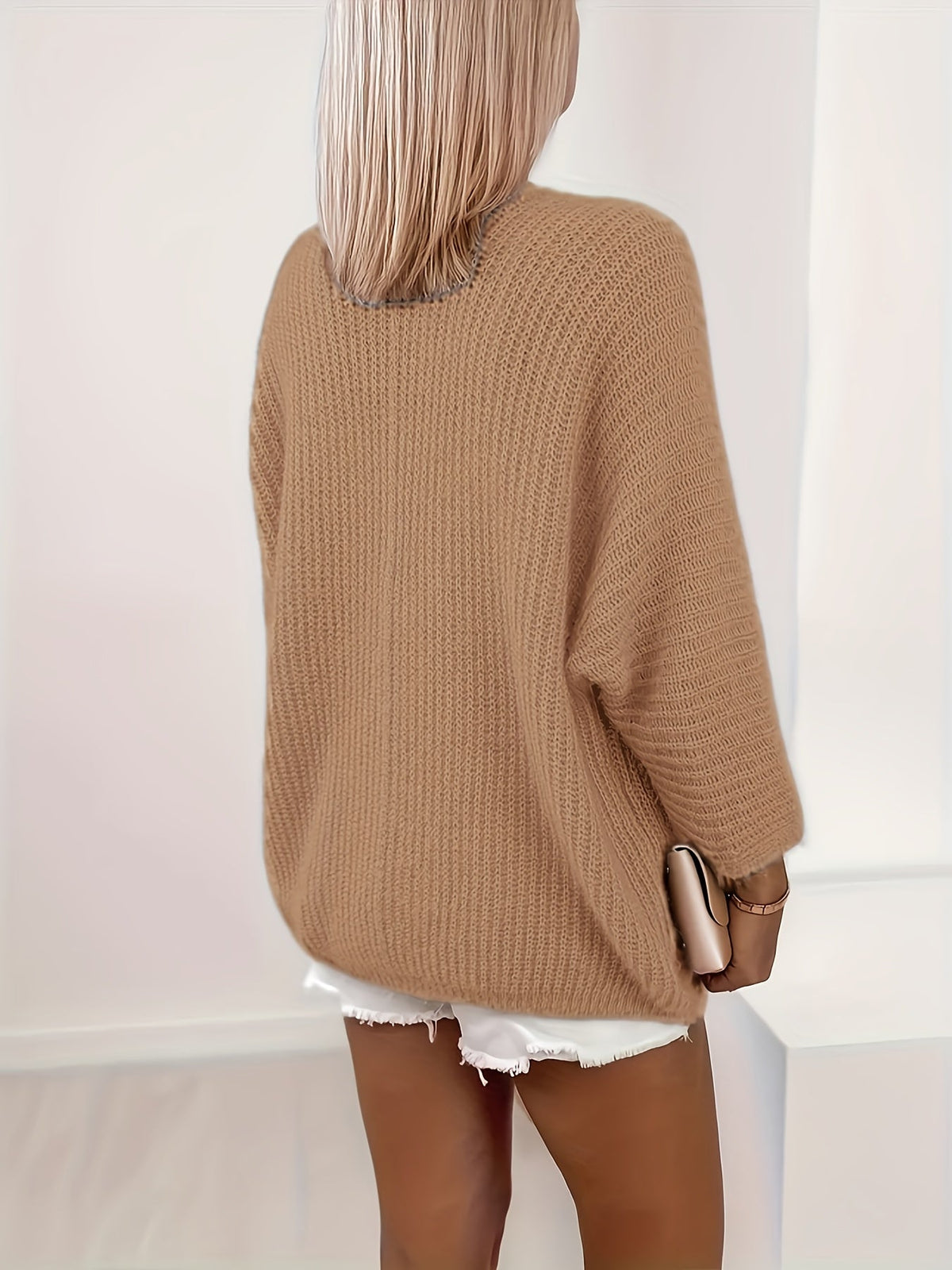 Heather | Elegant Chunky Open-Front Cardigan