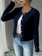 Jessica | Elegant Cable-Knit Button Cardigan