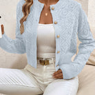 Danielle | Elegant Crochet Knit Cardigan