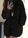 Megan | Elegant Ribbed Oversized Cardigan