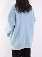 Iris | Soft Fuzzy Open-Front Cardigan
