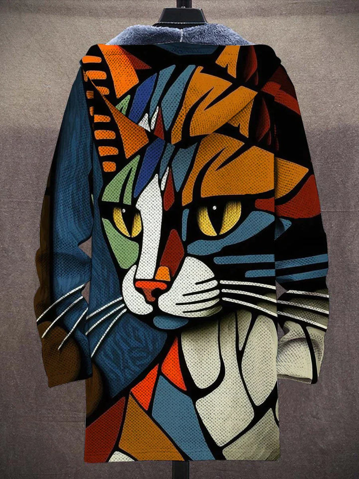 Amanda | Stylish Graphic Hooded Jacket - Picela
