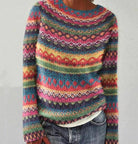 Amanda | Vintage Fair Isle Sweater - Picela