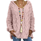 Amber | Cozy Cable Knit Hoodie - Picela