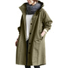 Amber | Elegant Hooded Longline Coat - Picela