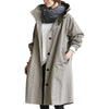 Amber | Elegant Hooded Longline Coat - Picela