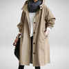 Amber | Elegant Hooded Longline Coat - Picela