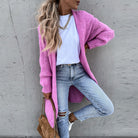 Amber | Elegant Longline Knit Cardigan - Picela