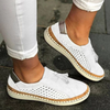 Angela | Comfortable Perforated Tassel Sneakers - Picela