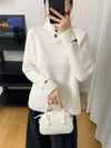 Angela | Elegant Ribbed Turtleneck Sweater - Picela