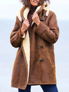 Ashley | Cozy Shearling Toggle Coat - Picela