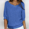 Ashley | Elegant Knit Batwing Sweater - Picela