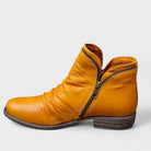 Ashley | Elegant Slouchy Leather Boots - Picela