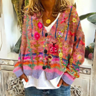 Ashley | Vintage Floral Cardigan - Picela