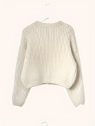 Danielle | Elegant Cable-Knit Chunky Cardigan