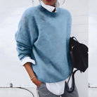 Brittany | Elegant Crewneck Oversized Sweater - Picela
