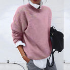Brittany | Elegant Crewneck Oversized Sweater - Picela