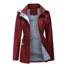 Brittany | Elegant Hooded Lightweight Jacket - Picela