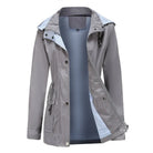 Brittany | Elegant Hooded Lightweight Jacket - Picela