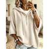 Brooklyn | Elegant Hooded Button Sweater - Picela