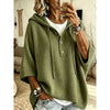 Brooklyn | Elegant Hooded Button Sweater - Picela
