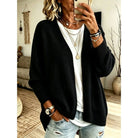 Heather | Elegant Pocket Knit Cardigan