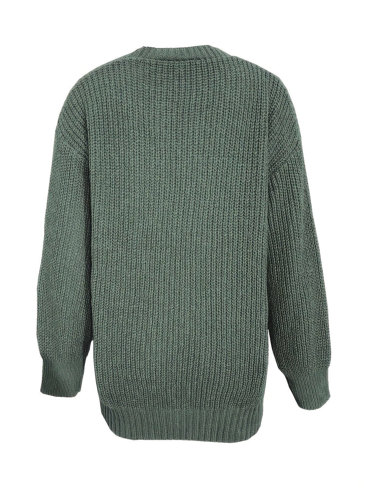 Megan | Elegant Ribbed Oversized Cardigan
