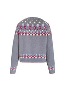Angela | Elegant Isle Knit Cardigan