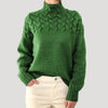 Christina | Cozy Cable-Knit Turtleneck Sweater - Picela