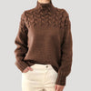 Christina | Cozy Cable-Knit Turtleneck Sweater - Picela