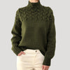 Christina | Cozy Cable-Knit Turtleneck Sweater - Picela