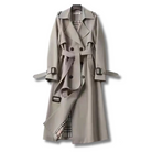 Christina | Elegant Belted Trench Coat - Picela