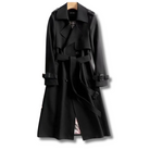 Christina | Elegant Belted Trench Coat - Picela