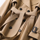 Christina | Elegant Belted Trench Coat - Picela