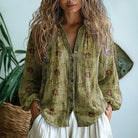 Christina | Feminine Dragonfly Blouse - Picela