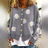 Christina | Vintage Daisy Knit Cardigan - Picela