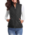 Christine | Cozy Quilted Zip-Up Vest - Picela
